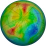 Arctic Ozone 1993-02-16